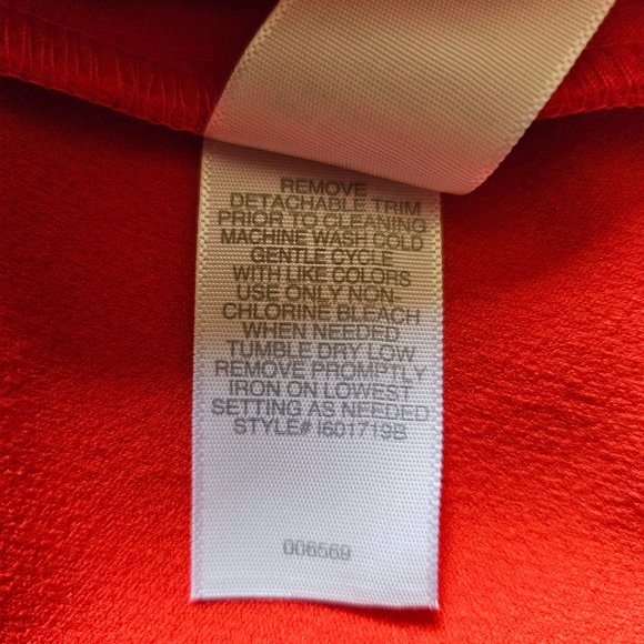 NWT Bisou Bisou Michele Bohbot Sleeveless knee length dress in Tangerine, sz. 4 - Picture 10 of 11